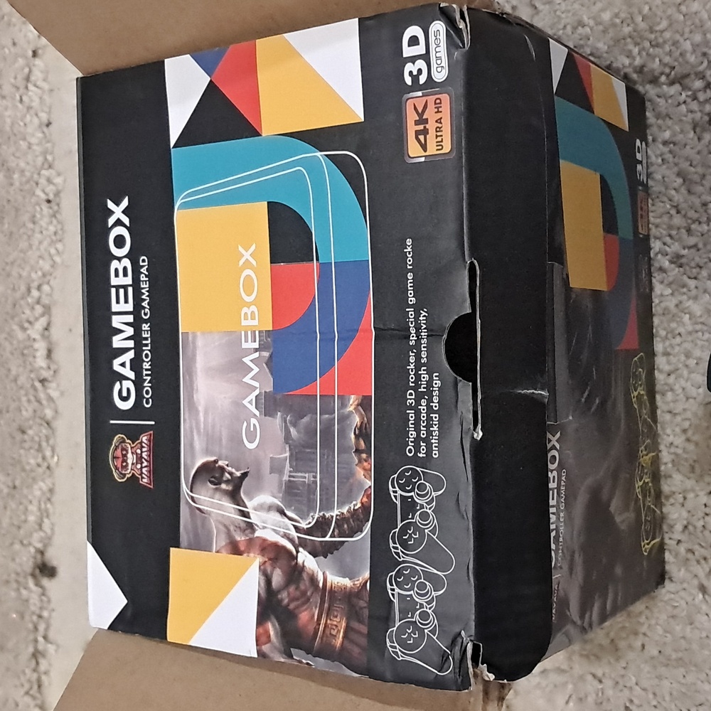Gamebox Black Wireless Controllers - Picture 3 of 3